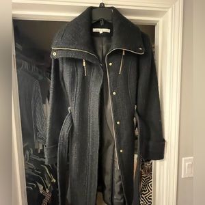 Kenneth Cole New York Tweed Winter Coat